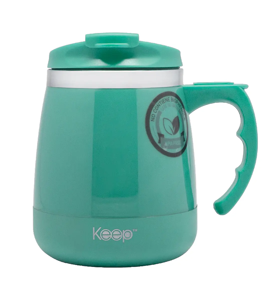 Mug térmico Keep Outdoor 400ml - Turquesa